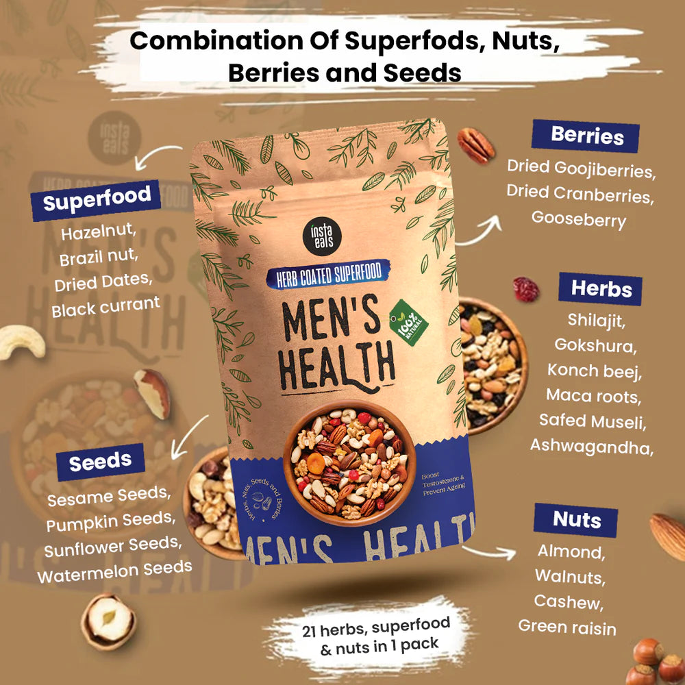 Herb Coated Men's Health Superfood Mix