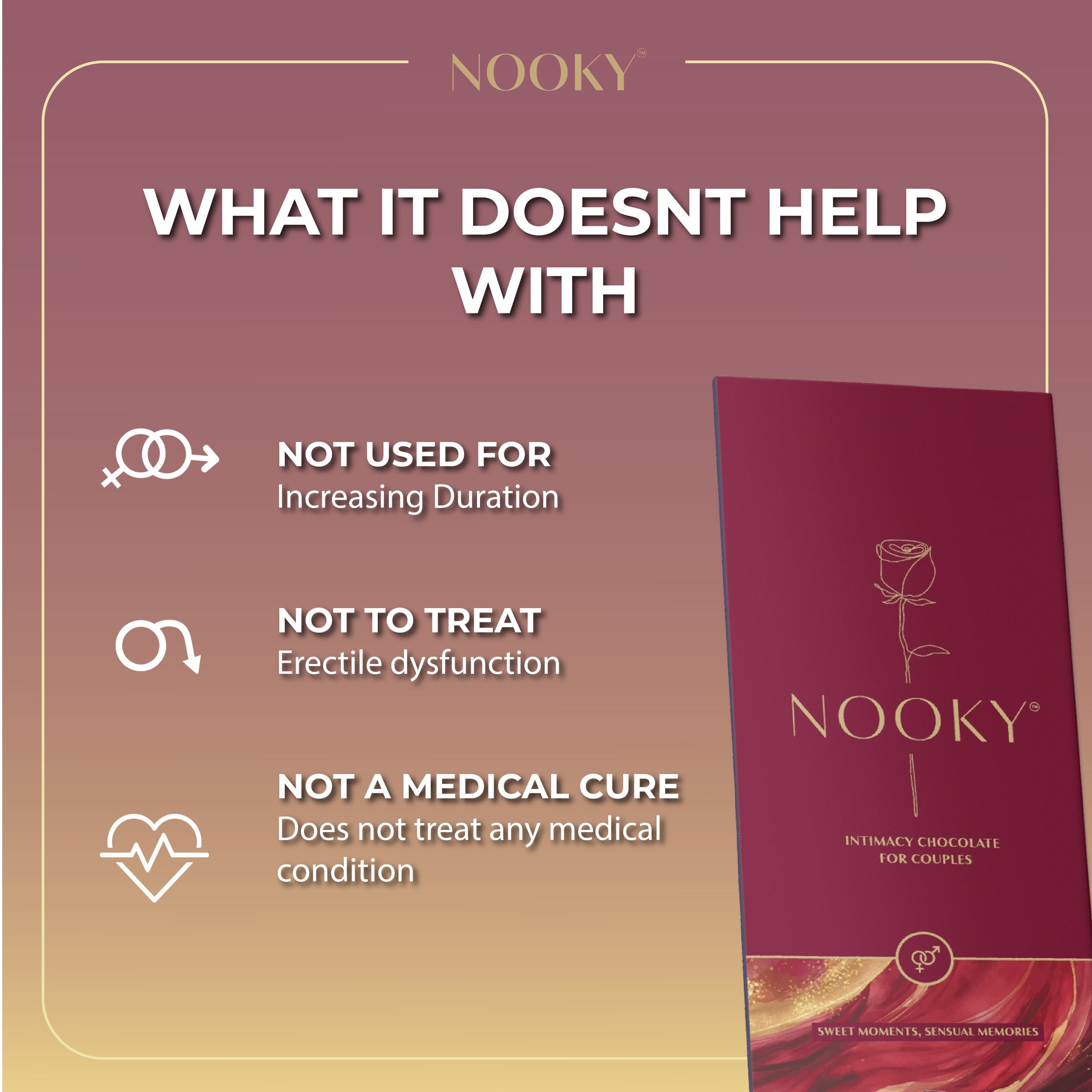 Nooky - Pleasure Boosting Chocolate for Couples
