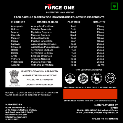Force One Label