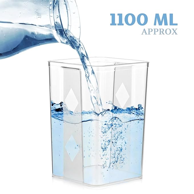 Air Tight Kitchen Containers Set for Kitchen Storage (1100 ML )