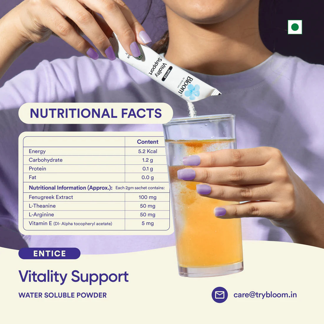 Entice Women's Vitality Booster