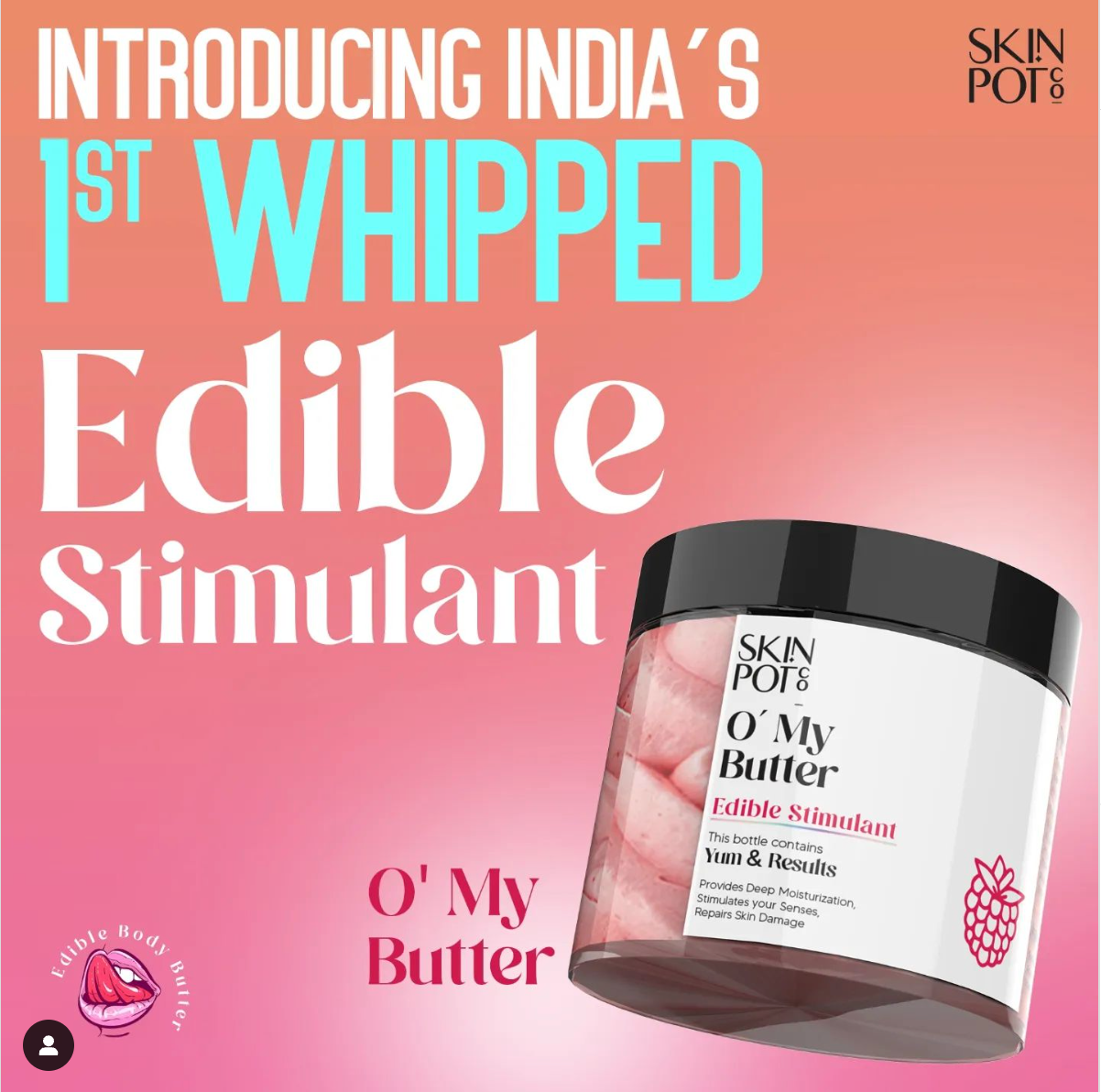 whipped edible Stimulant