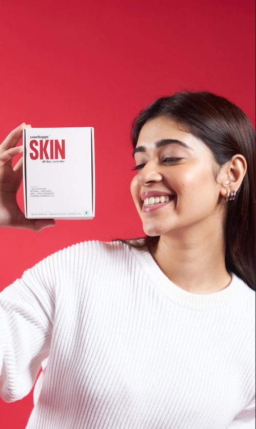 Skin Care Product With By Skin And Pot