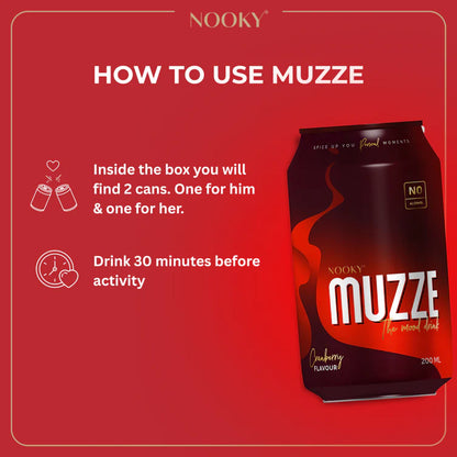 Muzze: Mood Enhancing Drink for Men & Women