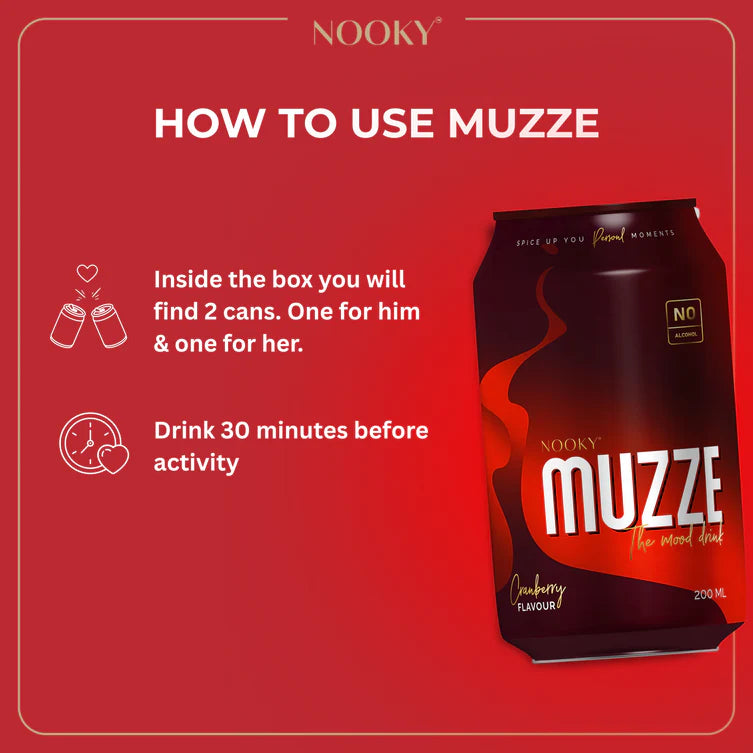 Muzze: Mood Enhancing Drink for Men & Women