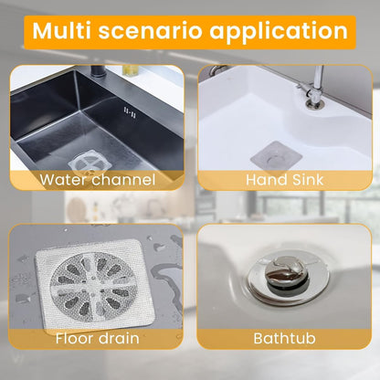 Disposable Bathroom Drain and Kitchen Sink Strainer