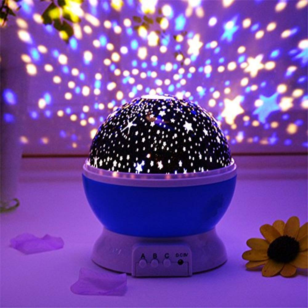 Star Galaxy Night Projector Ceiling Led Light Lamp With 360 Degree Rotating Colorful Lights