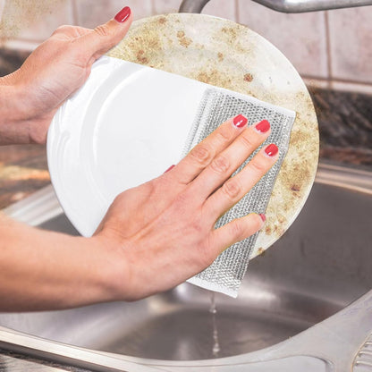 Multipurpose Wire Dishwashing Rags to clean stubborn Wet and Dry stains